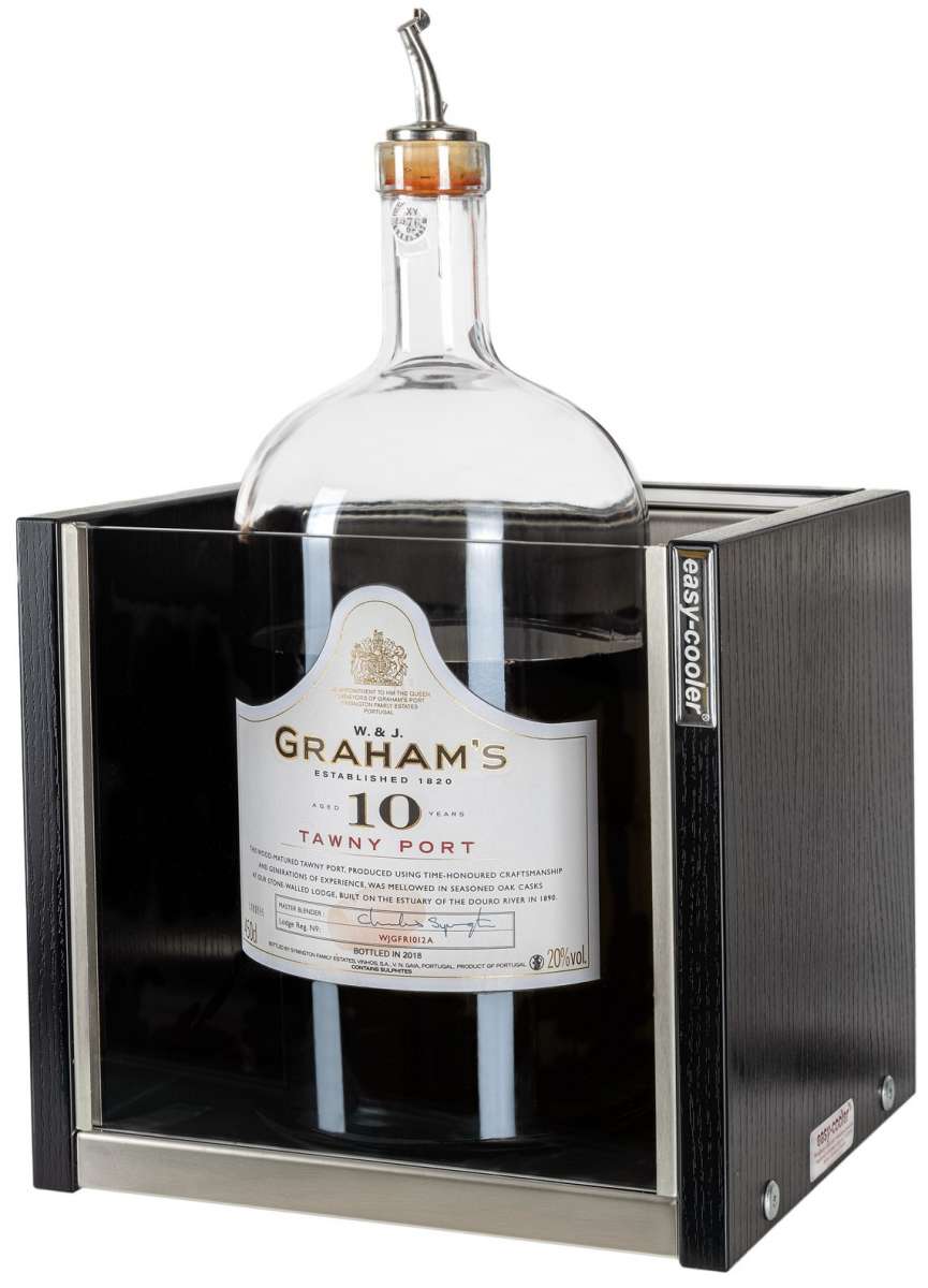 welch geniale Idee - 10 years tawny Port von Graham´s in der 5 liter